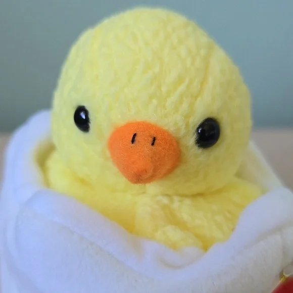 Eggbert🐣Spring Chick in Egg Ty Beanie Baby🐣Gift Basket Kid Toy Collectible NWT - Picture 3 of 10